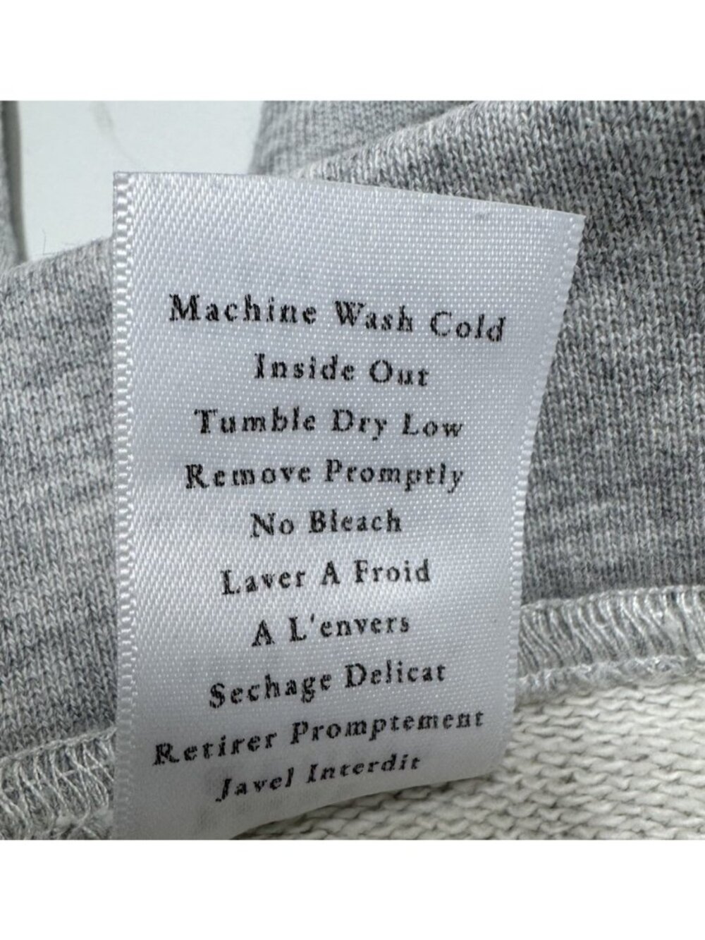 Frank & Eileen Eamon Jogger Sweatpants L Gray Tapered Crop Ankle High Rise - Picture 10 of 12